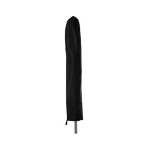 PVC Cover with Zip & Stick for a 2.5m Auto Lift Umbrella Dark Grey