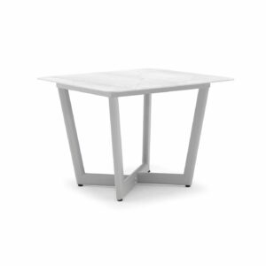 Club Square Dining Table - Light Grey