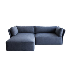 Mila Left L-Shape Sofa in - Graphite