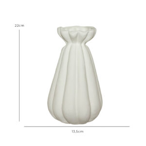 Torba Medium Vase - White
