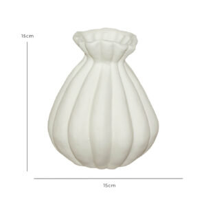 Torba Small Vase - White