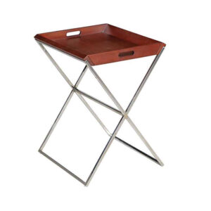 York Tall Tray Top Side Table