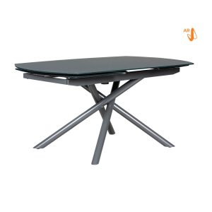 Wyndham 6-8 Seater Extendable Dining Table - Anthracite